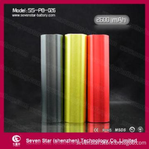 mobile power bank 18650 2600mAh